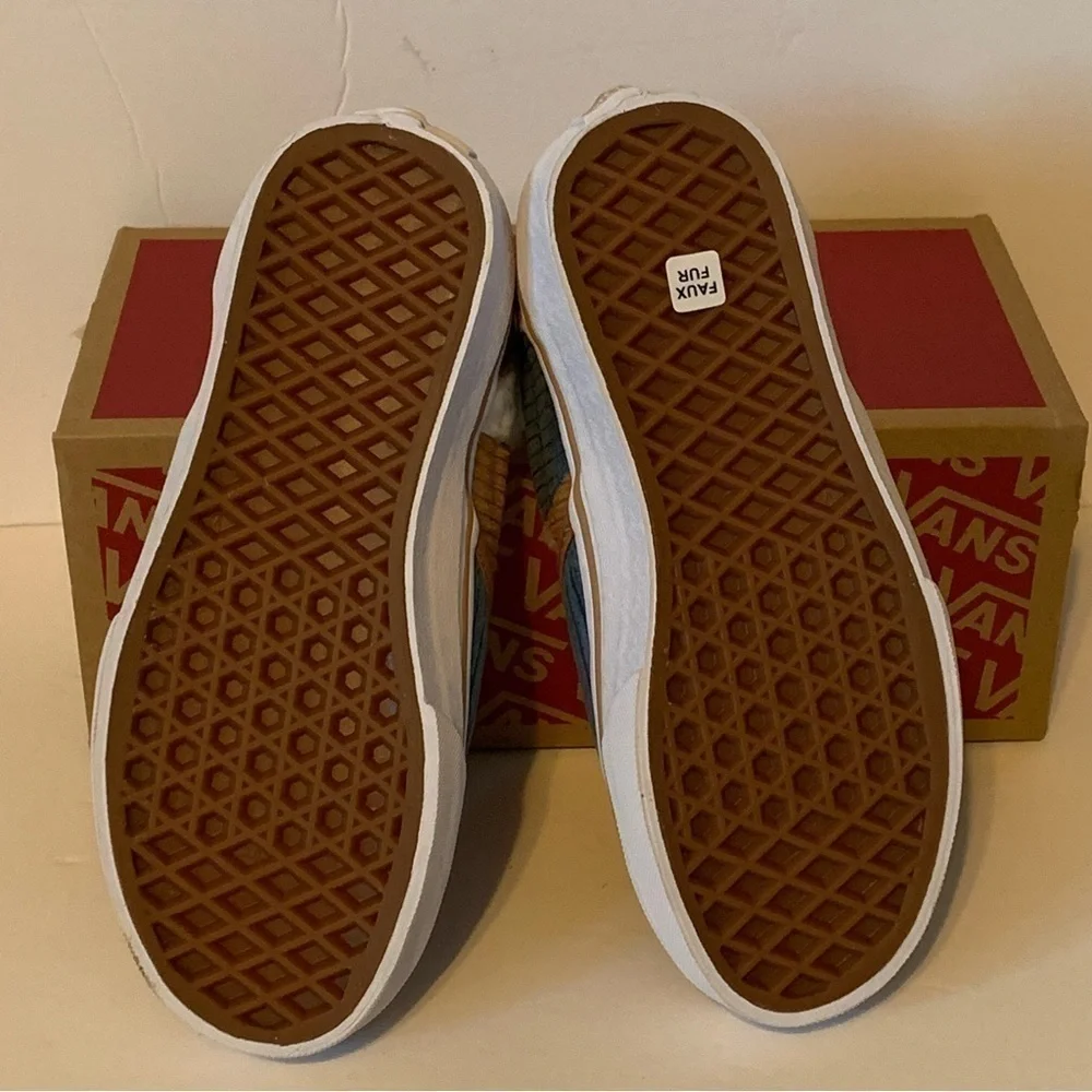 NIB. VANS Classic Slip-On Patchwork (Little Kid)